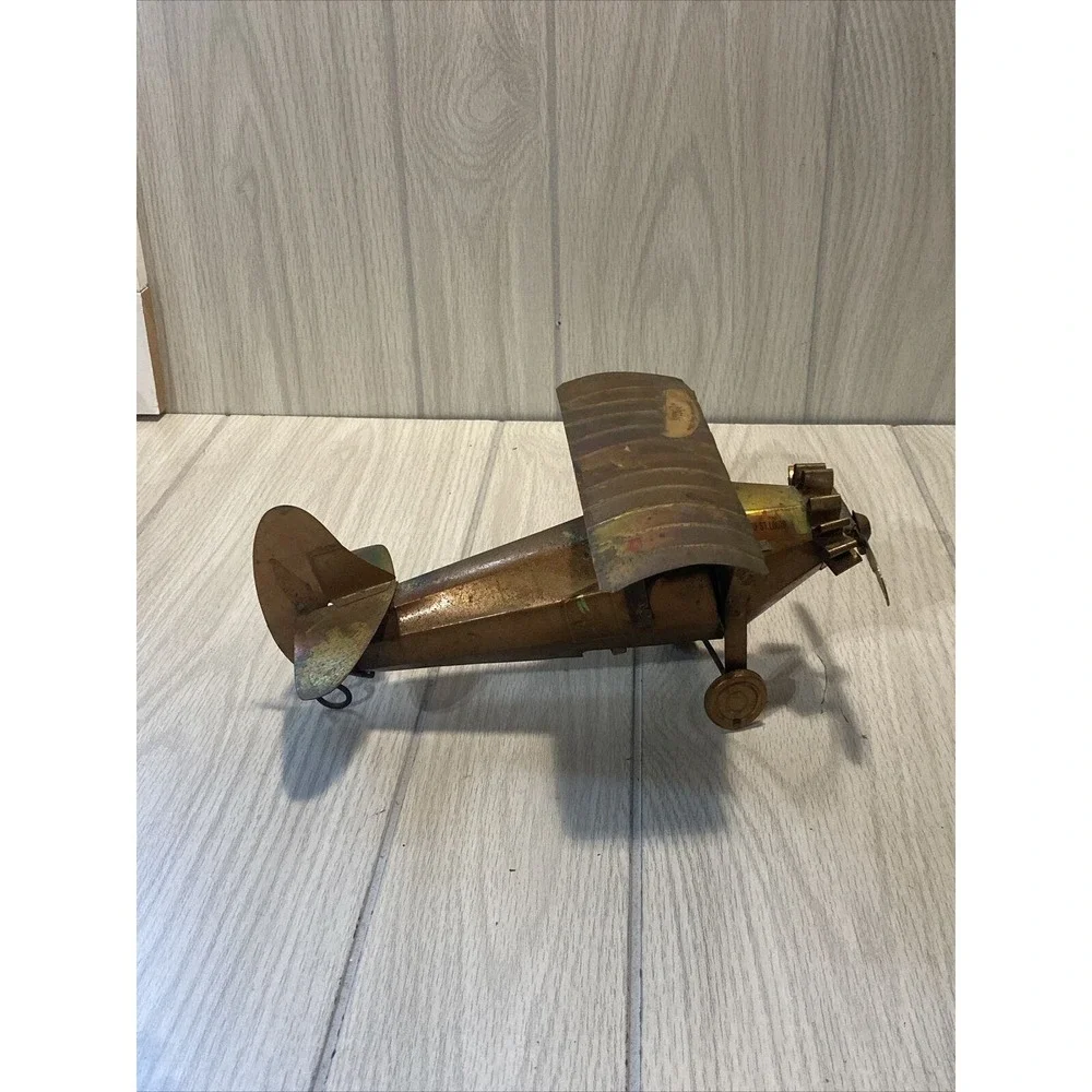 George Imports Vintage Airplane Music Box Fly Me To The Moon & Pattis